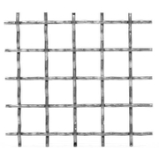 Платно оградно телено Tosita плетено черно  ф 3 мм, 1x2 м, 25x25 мм - product - 061 ENM 087