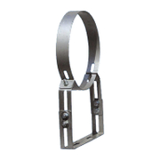 Скоба за димоотвод Kamininox за стенен монтаж регулируема неръждаема  ф 150 мм - product - 061 KMN1144