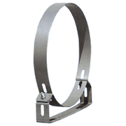 Скоба за димоотвод Kamininox за стенен монтаж регулируема неръждаема  ф 150 мм - product - 061 KMN1143