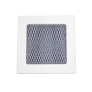 Решетка Haco за вентилационни отвори на камини с мрежа 170х170 мм, бяла, LKM - product - 061 MCI 104