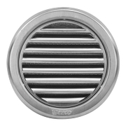 Решетка вентилационна Haco кръгла метална с мрежа  ф 100 мм, инокс, NVM - product - 061 MCI 103
