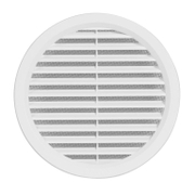 Решетка вентилационна Haco кръгла PVC с естествена тяга  ф 179 мм, бяла, VM - product - 061 MCI 126