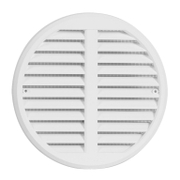 Решетка вентилационна Haco кръгла PVC с естествена тяга  ф 150 мм, бяла, VMKS - product - 061 MCI 121