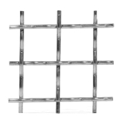 Платно оградно телено Tosita плетено черно  ф 4 мм, 1x2 м, 50x50 мм - product - 061 NBM 088