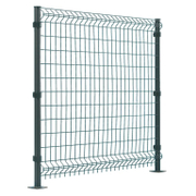 Пано оградно телено Norma електрозаварено с PVC покритие  ф 4.2 мм, 1x2.5 м, 50x100 мм, зелено - product - 061 NRM1117