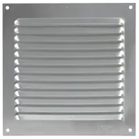Решетка вентилационна Amig квадратна алуминиева  150x150 мм, алуминий, 3