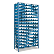 Стелаж Tayg с кутии метален 16 рафта 1030х437х2000 мм, на рафт 100 кг, 401 - product - 061 TEK 949