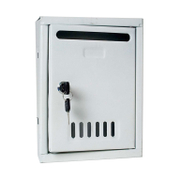 Пощенска кутия метална бяла  260х195х78 мм - product - 061 VLR 280