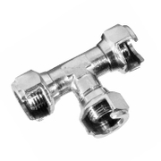 Тройник за пневматика Bonezzi с байонетна връзка  3х1/4 - product - 062 BNZ 109