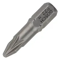 Накрайник бит PZ Bosch кръстат  PZ 2, 1/4", 25 мм, Extra Hard