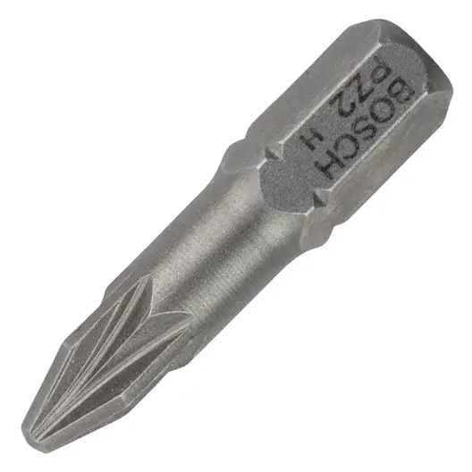 Накрайник бит PZ Bosch кръстат  PZ 2, 1/4", 25 мм, Extra Hard