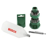 Комплект битове Bosch PH/PZ/TX/SB с магнитен държач  1/4", 25 бр., Big Bit