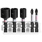 Комплект битове Bosch PH/PZ/SB/TX/SW с магнитен държач  1/4, 5 бр., Impact Control Multi Construction - product - 062 BSH 878