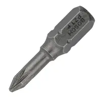Накрайник бит PZ Bosch Pozidriv кръстат  PZ 1, 1/4", 25 мм, 3 бр., Extra Hard