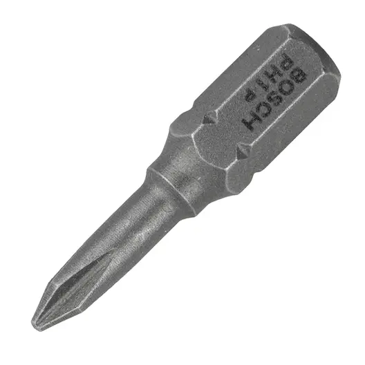 Накрайник бит PH Bosch Philips кръстат  PH 1, 1/4", 25 мм, 3 бр., Extra Hard