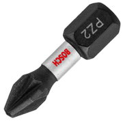 Накрайник бит PZ Bosch Pozidriv ударен, торсионен  PZ 2, 1/4, 25 мм, 2 бр., Impact Control - product - 062 BSH1179