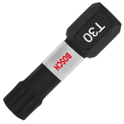 Накрайник бит TX Bosch Torx торсионен, ударен  TX 30, 1/4, 25 мм, 2 бр., Impact Control - product - 062 BSH1188