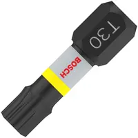 Накрайник бит TX Bosch Torx торсионен, ударен  TX 30, 1/4", 25 мм, 2 бр., PRO Torx Impact