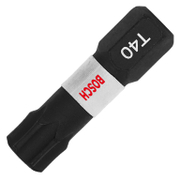 Накрайник бит TX Bosch Torx торсионен, ударен  TX 40, 1/4, 25 мм, 2 бр., Impact Control - product - 062 BSH1189
