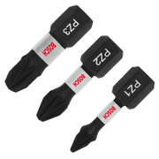Комплект битове Bosch PZ  1, 2 и 3, 1/4, 25 мм, 3 бр., Impact Control - product - 062 BSH1182
