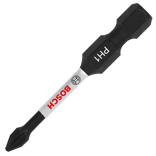 Накрайник бит PH Bosch Philips ударен, торсионен  PH 1, 1/4", 50 мм, Impact Control