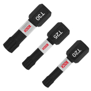 Накрайник бит TX Bosch Torx торсионен, ударен  TX20, TX25, TX30, 1/4, 25 мм, 3 бр., Impact Control - product - 062 BSH1190
