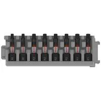 Комплект битове Bosch RB  1, 2, 1/4", 55 мм, 8 бр., PRO R Impact