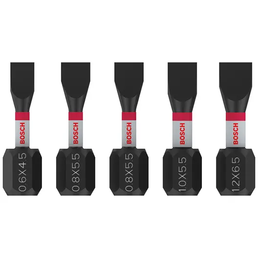 Комплект битове Bosch SB  4.5, 5.5, 6.5, 1/4", 25 мм, 5 бр., PRO SL Impact