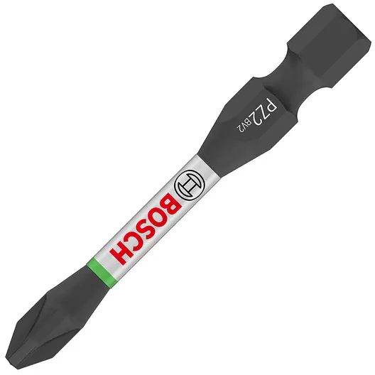 Накрайник бит PZ Bosch Pozidriv кръстат  PZ 2, 1/4", 55 мм, PRO PZ Impact