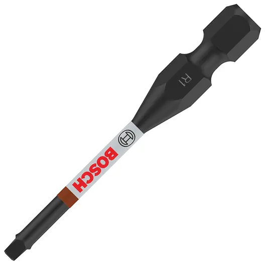Накрайник бит RB Bosch Robertson квадрат  RB 1, 1/4", 55 мм, 2 бр., PRO R Impact