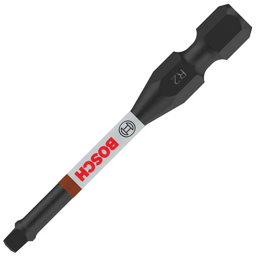Накрайник бит RB Bosch Robertson квадрат  RB 2, 1/4", 55 мм, 2 бр., PRO R Impact