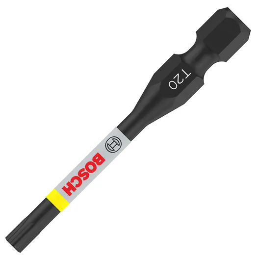 Накрайник бит TX Bosch Torx торсионен, ударен  TX 20, 1/4", 50 мм, 2 бр., PRO Impact T