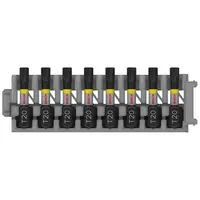 Накрайник бит TX Bosch Torx торсионен, ударен  TX 20, 1/4", 25 мм, 8 бр., PRO T Impact
