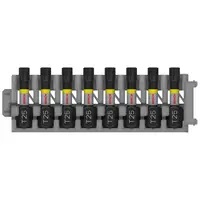 Накрайник бит TX Bosch Torx торсионен, ударен  TX 25, 1/4", 25 мм, 8 бр., PRO T Impact