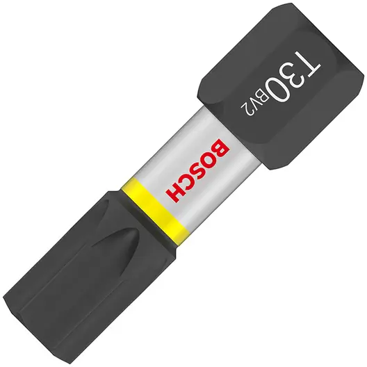 Накрайник бит TX Bosch Torx торсионен, ударен  TX 30, 1/4", 25 мм, PRO Impact T