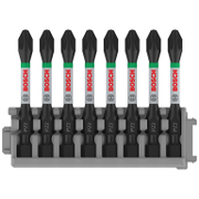 Накрайник бит PZ Bosch Pozidriv кръстат  PZ2, 1/4, 55 мм, 8 бр., PRO PZ Impact - product - 062 BSH1302
