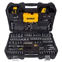 Гедоре комплект DeWALT вложки с ръчни инструменти  142 бр., 1/4" - 3/8", DWMT73802-1