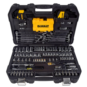 Гедоре комплект DeWALT вложки с ръчни инструменти 142 бр., 1/4" - 3/8", DWMT73802-1