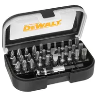Комплект битове DeWALT PH/PZ/SB/TX/SW с магнитен държач  1/4", 31 бр., DT7944TS