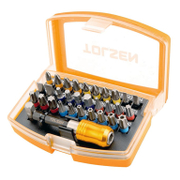 Накрайник бит Tolsen комплект PH/PZ/SB/TX/SW с магнитен държач 1/4, 32 бр. - product - 062 ERB 685