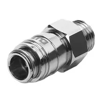 Съединител пневматичен Festo бърза връзка - резба  1/8", KD3-1/8-A