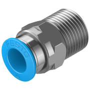 Съединител Festo Push In шлаух - резба  3/8, шлаух 10 мм, QS-3/8-10 - product - 062 FSL 159