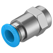 Съединител Festo Push In шлаух - резба  1/8, шлаух 8 мм, QSF-1/8-8-B - product - 062 FSL 166
