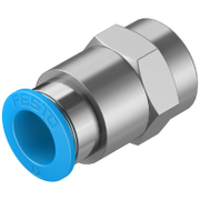 Съединител Festo Push In шлаух - резба  3/8, шлаух 12 мм, QSF-3/8-12-B - product - 062 FSL 171