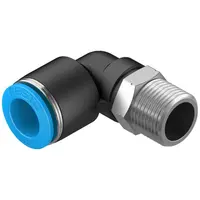 Коляно пневматично Festo Push In шлаух - резба  3/8", шлаух 12 мм, QSL-3/8-12