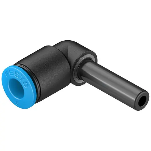 Коляно пневматично Festo Push In шлаух - шлаух  букса 6 мм, 6 мм, QSL-6H
