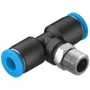 Тройник за пневматика Festo Push In шлаух - шлаух - Мрезба QST  1/8, шлаух 6 мм, QST-1/8-6 - product - 062 FSL 204