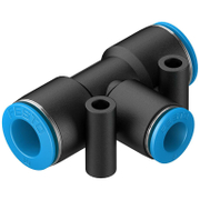 Тройник за пневматика Festo Push In шлаух - шлаух - шлаух QST  10 мм, 8 мм, QST-10-8 - product - 062 FSL 215