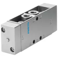 Разпределител на въздух Festo с пневматично задвижване  0-8 bar, 1/4", 1100 л/мин, JH-5-1/4