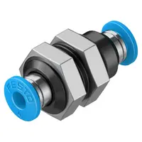 Съединител пневматичен Festo Push In шлаух - шлаух  4 мм, 4 мм, QSS-4
